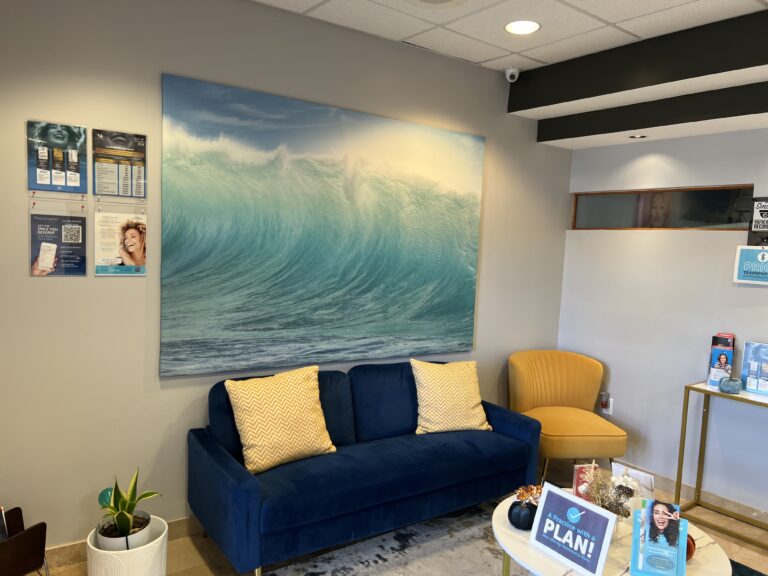 Modern, welcoming dental office at Kendall Breeze Dental Centers